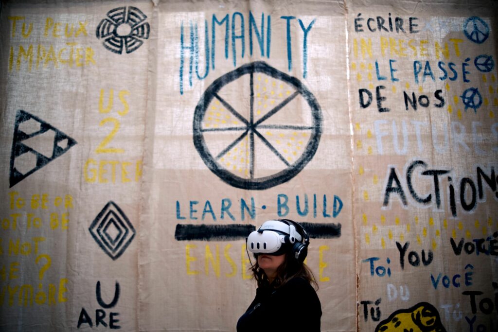 Oeuvre pendant l'exposition MANIFEST