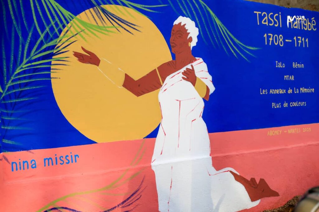 Fresque Murale dans la ville d'Abomey